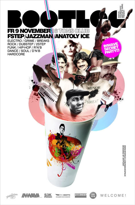 Афиша BOOTLEG PARTY: DJs FSTEP, JAZZMAN, ANATOLY ICE