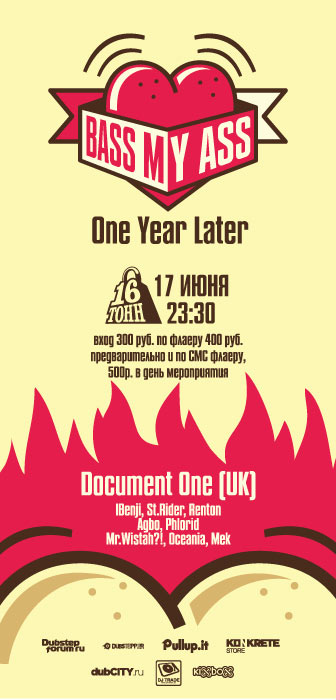 Афиша Bass My Ass: Document One (UK)