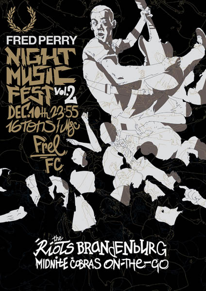 Афиша Fred Perry<br> <small>Night Music Festival</small>