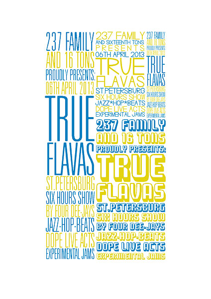 Афиша True Flavas (Spb)