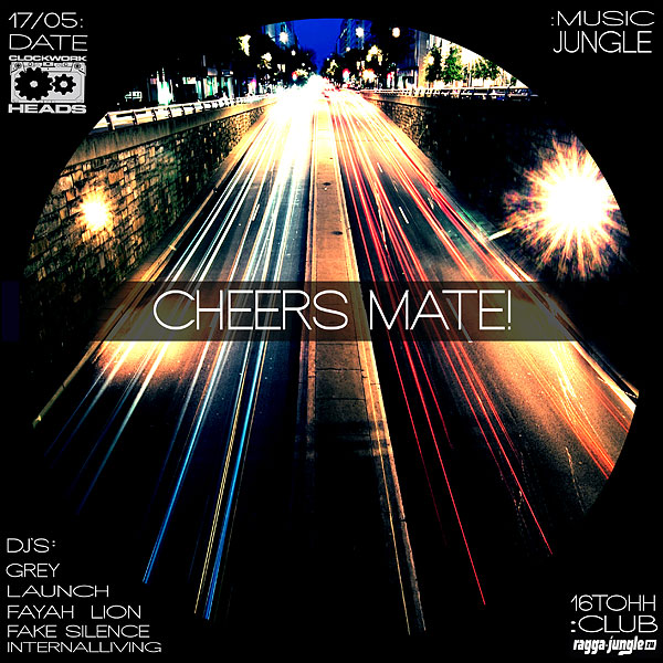 Афиша CWH «Cheers Mate» <br>w / Fayah Lion [I&I Sound System]