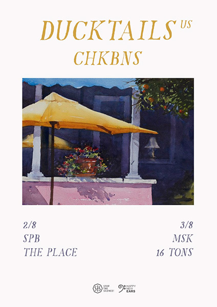 Афиша Ducktails (US), Chkbns 