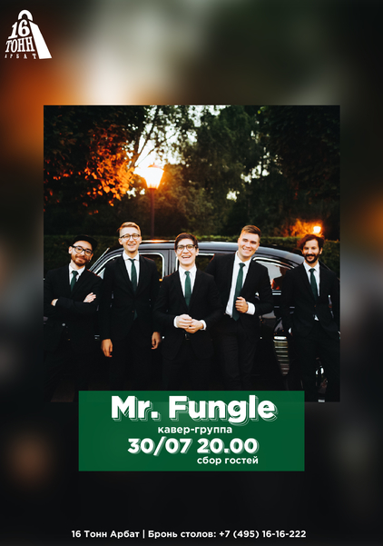 Афиша Mr.Fungle 